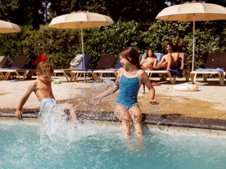 Family fun at Roan camping Sant Angelo.