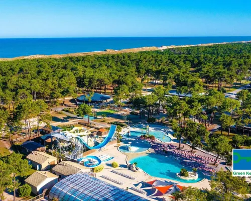 Overview photo of Roan camping Atlantic Club Montalivet.