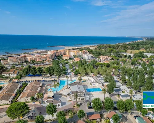 Overview camping Le Napoleon.