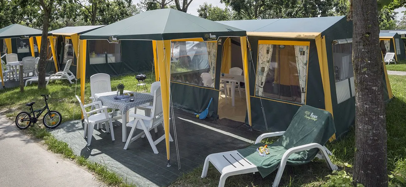 Tents in Croatia