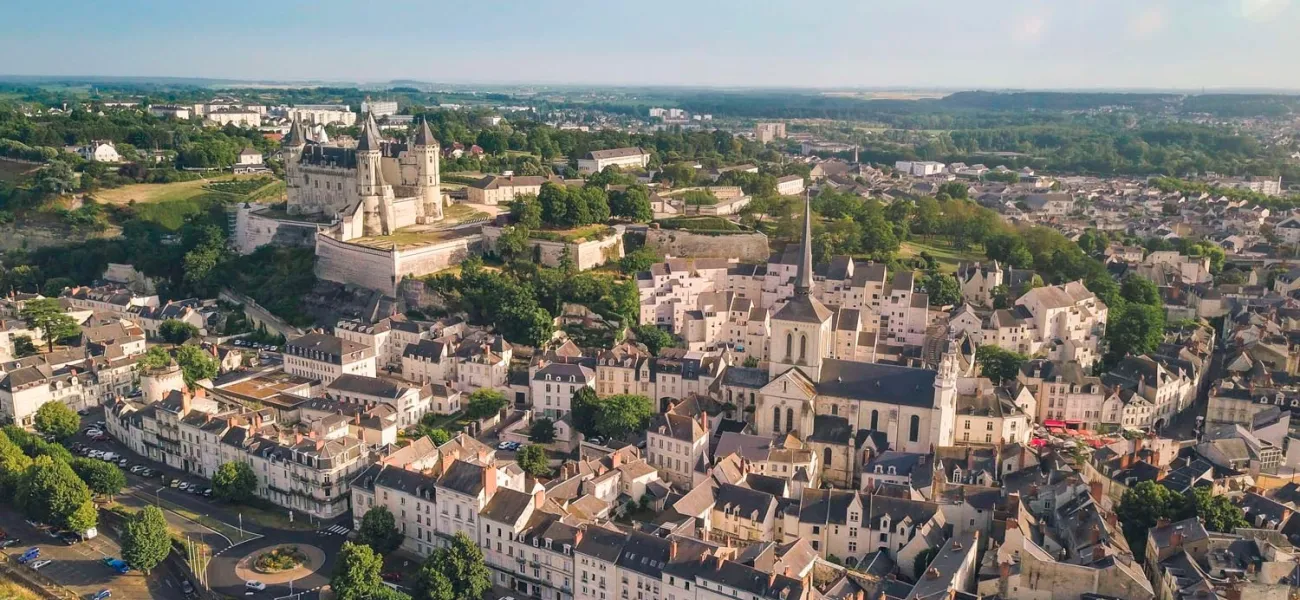 The city of Tours in the Loire region.