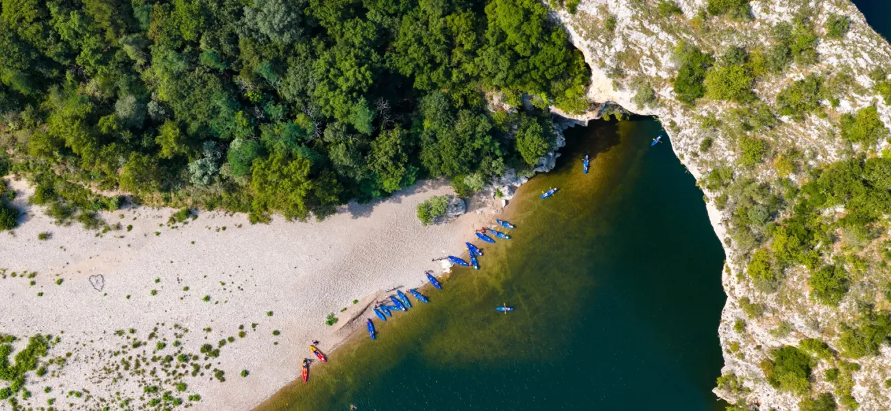 A lake in the Ardèche.