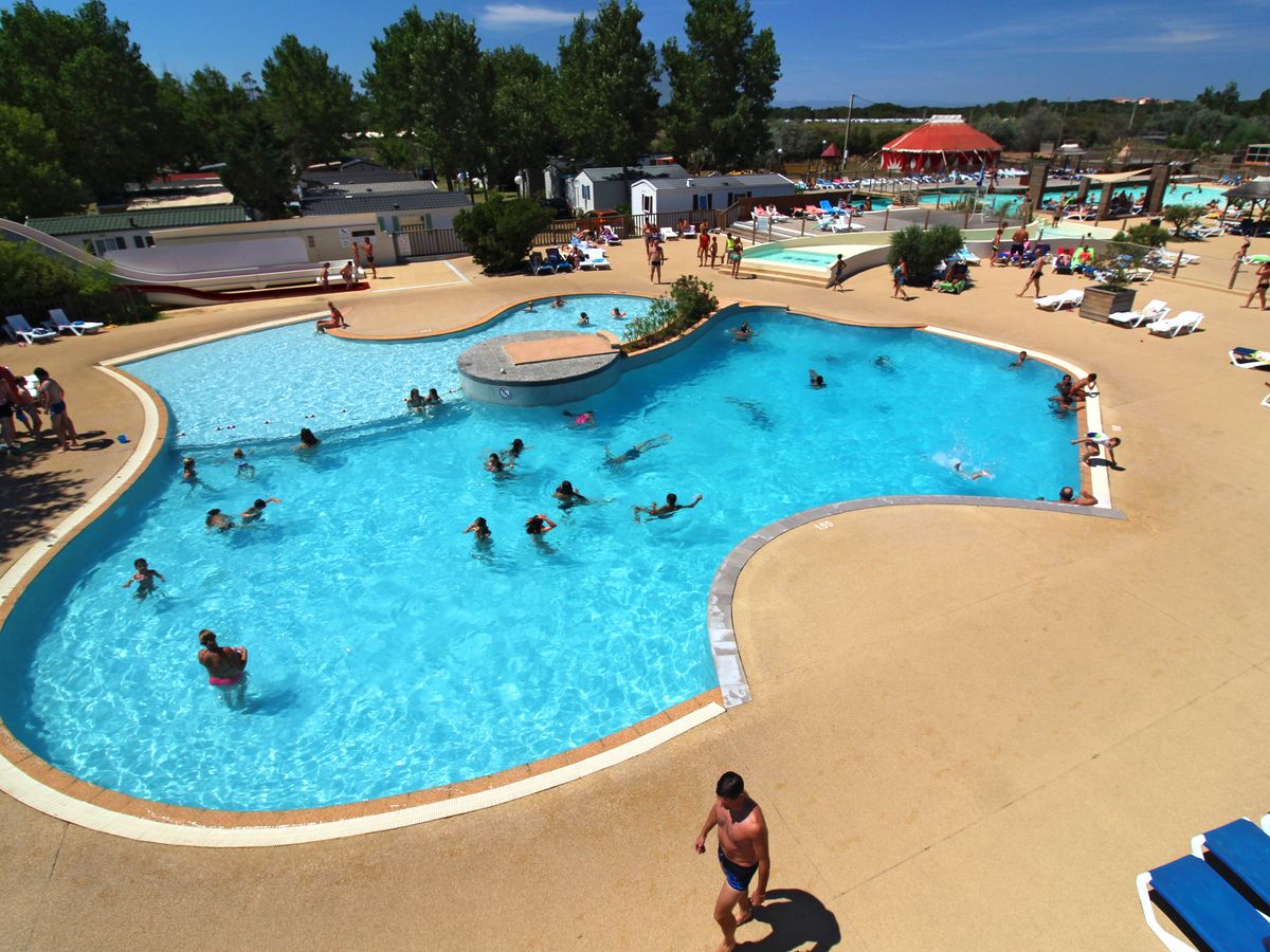Le Mediterranee Plage Vias Plage Languedoc Go Camp France