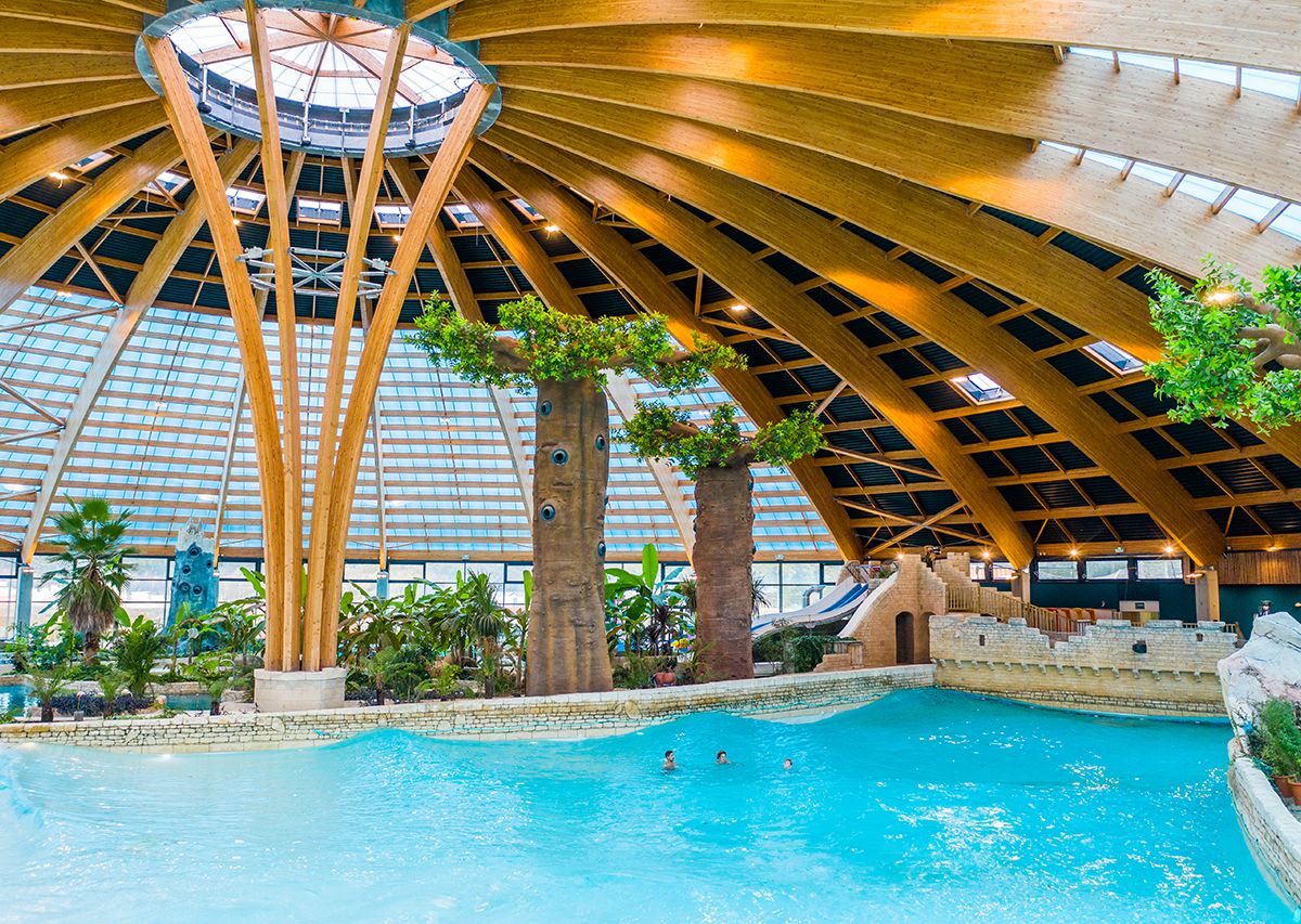 Camping Domaine des Ormes Luxury mobile homes & tents Roan