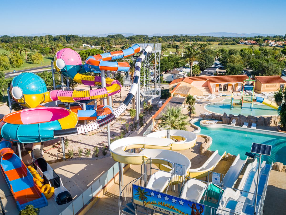 Best French Campsites La Sirene Campsite Argeles Sur Mer