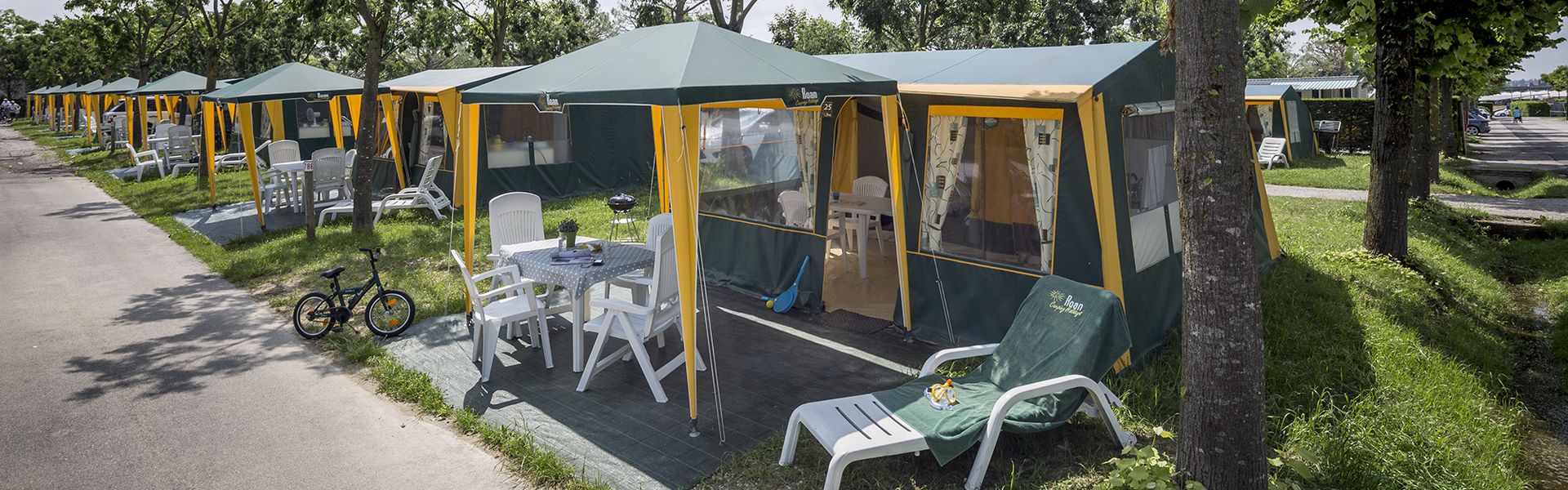 Tents in Croatia